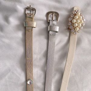 Set of 3 belts